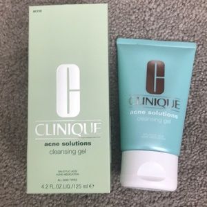 acne solutions cleansing gel